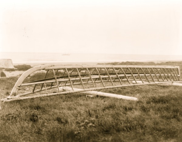 Umiak frame, Kotzebue 1929