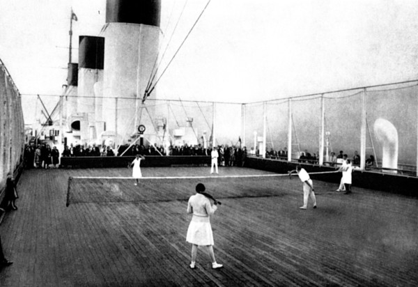 Tennis on Deck