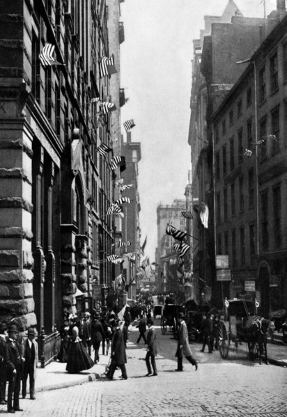 Wall Street, New York City 1899