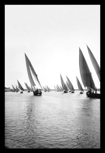 Fleet of Native Boats on the Nile