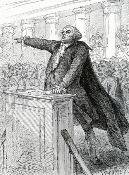 French Revolution 1789-1799 Honore Gabriel Riqueti comte de Mirabeau