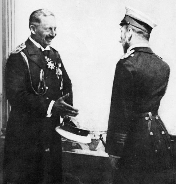 The Russian Revolution. The good apostle. What smile Guillaume II hosted the tsar. 1914