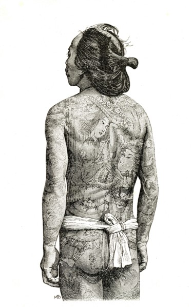 History and origins of tattooing body ritual tattoos Japanese tattoo