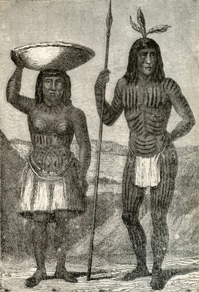 History and origins of tattooing Mohave native ritual tattoo
