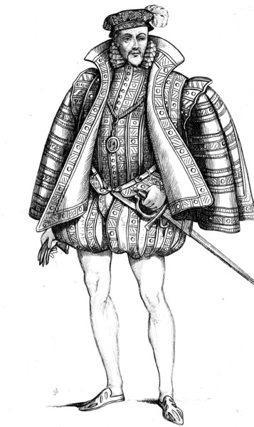 French vintage clothes Henri kingdom II XVI century King France Antoine de Bourbon King of Navarre