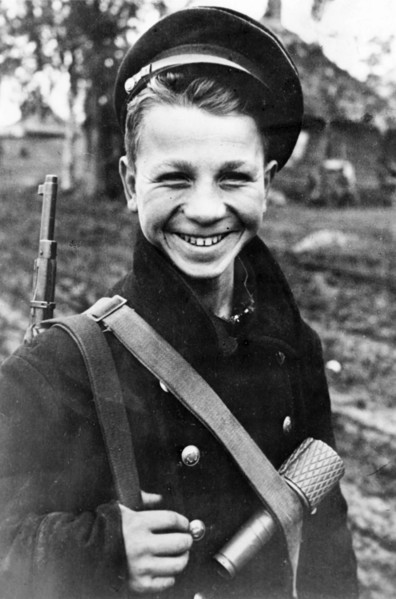 13 year old guerrilla who killed four germans.
