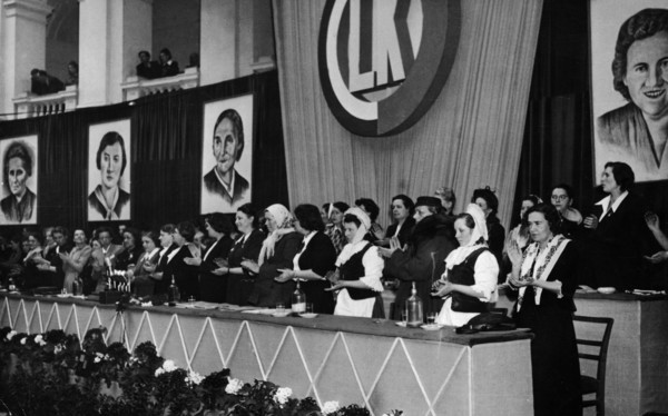 National congress of the league of women held on march 3 & 4, 1951 in warsaw, poland, women's representatives from all walks of life in poland were represented at this congress.