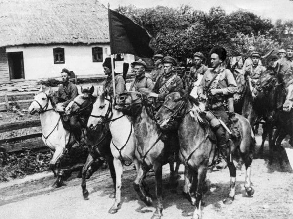 First cavalry army under the command of semyon budonny (budenny), civil war period, russia, 1919-1922.