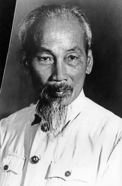 President ho chi minh of the democratic republic of vietnam.