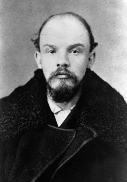 Vladimir ilyich ulyanov (lenin) at the time of his arrest in connection with the prosecution of the st, petersburg 'league of struggle for the emancipation of the working class', st, petersburg, 1895 ...
