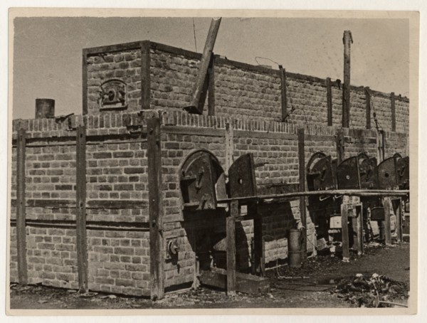 Majdanek extermination camp in lublin,  the cremation oven.