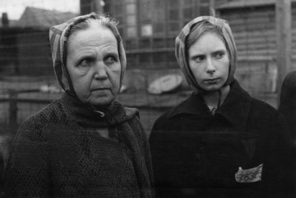 This 13-year girl jadwiga homicka, of warsaw, and stephanie soltes, of cologne, were arrested, together with hundreds of other women and thrown into the pomerania camp for political prisoners.