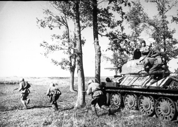 Battle of kursk bulge, july 1943.