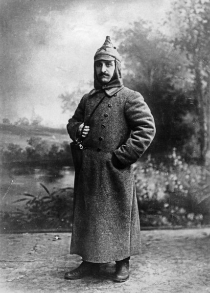 Grigoriy konstantinovich ordzhonikidze (sergo ordzhonikidze), leader of the communist party and soviet state, during the civil war.