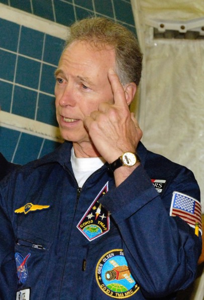 Moscow region, russia, september 9, 2005, new space tourist gregory olsen of the united states seen prior to the final test in star city outside moscow on friday sept, 9, 2005, he will make a flight t...