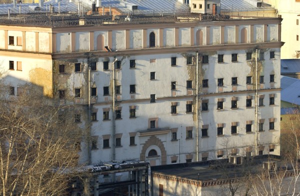 Moscow, russia, november 14, 2003, building of the matrosskaya tishina pre-trial detention facility.
