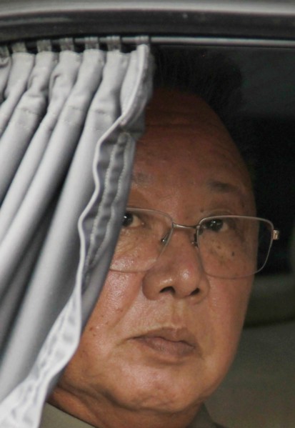 Ulan-ude, russia, august 24, 2011, kim jong-il (kim jong il), the leader of the democratic people's republic of korea (north korea), the chairman of the national defense commission, general secretary ...