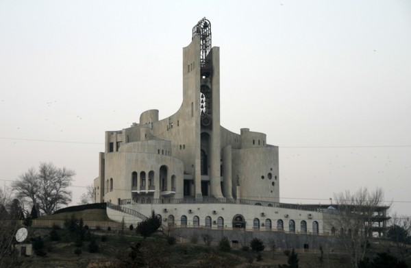 Tbilisi, georgia, a view of the palace of georgian businessman badri patarkatsishvili in tbilisi, on 21,02,2006, russian tycoon boris berezovsky sold all his remaining business interests in russia to ...