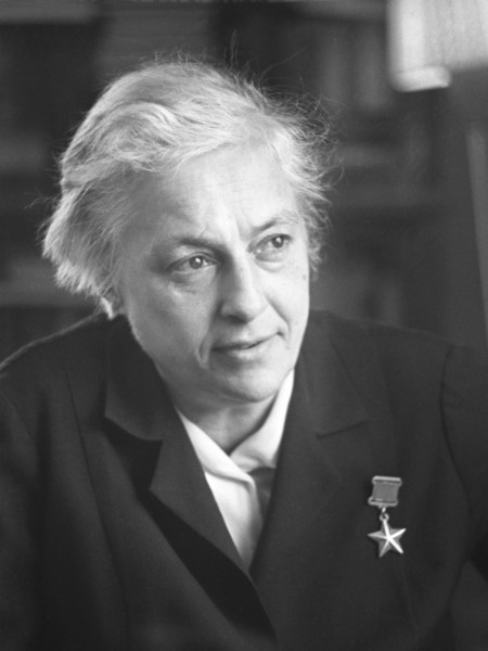 Ussr, sniper lyudmila mikhailovna pavlichenko, hero of the soviet union, february 1967.