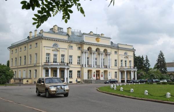 The building where the presidium of the russian academy of sciences holds meetings, lenin avenue (leninsky prospekt), moscow.