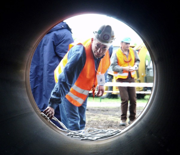 Georgia, may 23, 2003, at a groundbreaking ceremony (in pic) for the georgian stretch of the baku-tbilisi-ceyhan oil pipeline in east georgias tetritskaroid district, on friday, the project provides f...