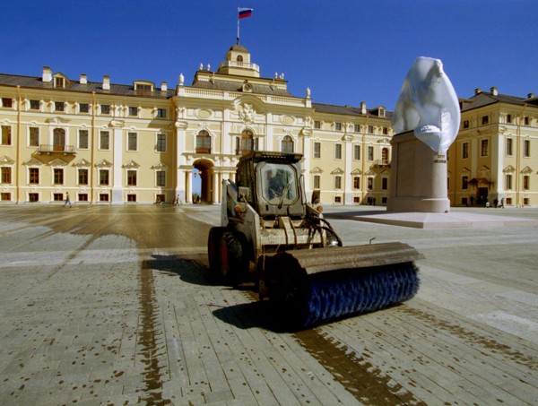 The restored constantine palace in strelna, now called the state complex 'the palace of congresses', will be the venue of summits to be held during the city's 300th anniversary celebrations, st,peters...