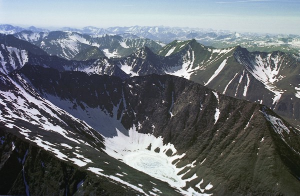 In the northern urals mountains, russia.
