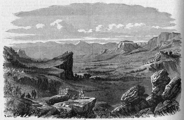 Religion The Holy Bible. Israelites and Philistines camps