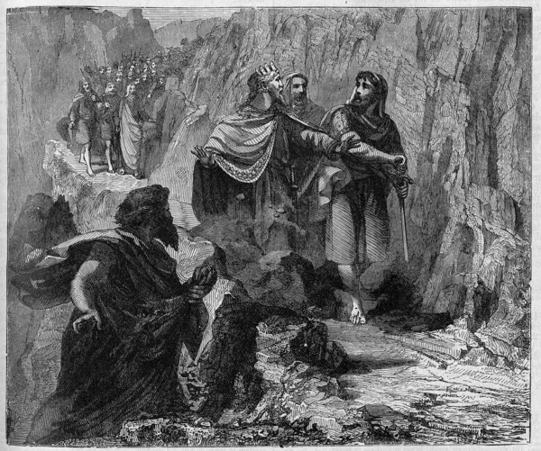 Religion The Holy Bible. Samael curses David during his escape from jerusalem