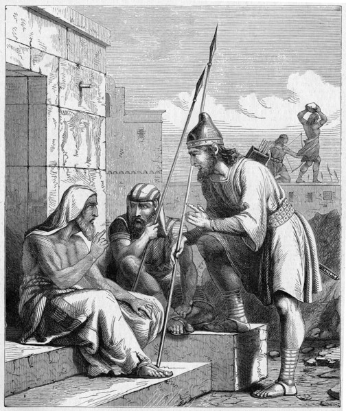 Religion The Holy Bible. A Poor man with his knoledge free a city