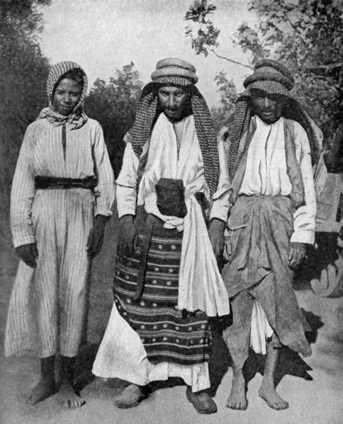 Historical Geography. 1900. Iraq. Barber-surgeon of Iraq: a man with two trades.