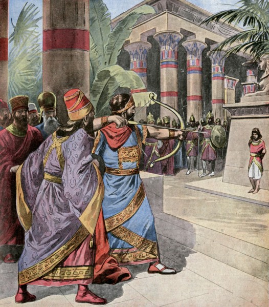 King Cambyses of Persia