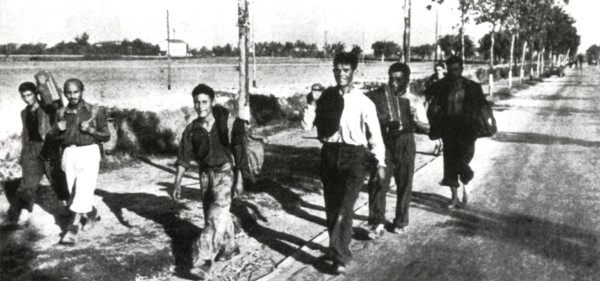 WWII in Italy 1943 Armistice Italian soldiers