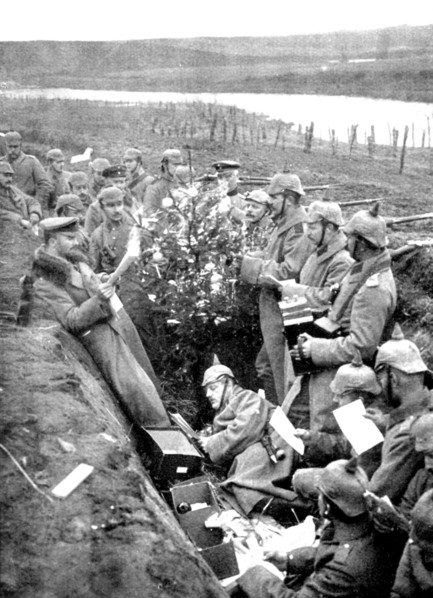 World War One 1914 1918 Germany at war Christmas 1914 1915