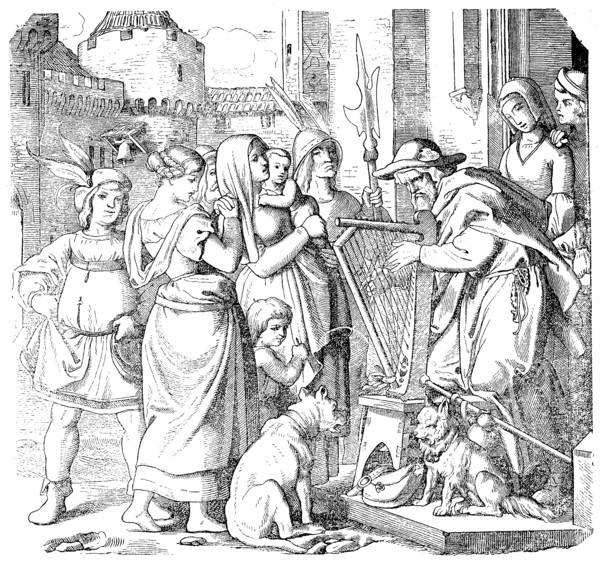 Traveling Singer In The Middle Ages