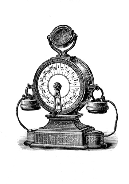 A Telephone Exchange Made By Wilhelm Emil Fein