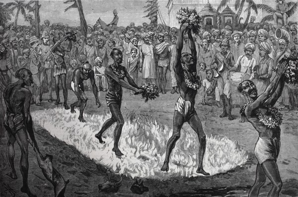 A Hindoo Religious Ceremony From Mauritius