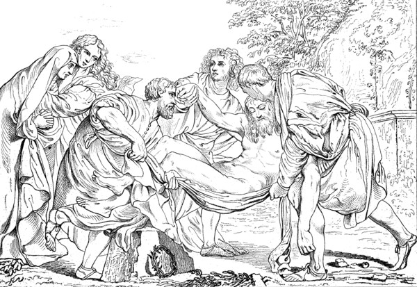 Mary With The Child With Holy Men