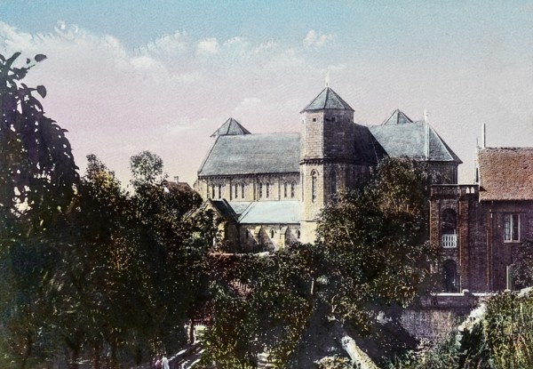 Magic lantern slide circa 1900