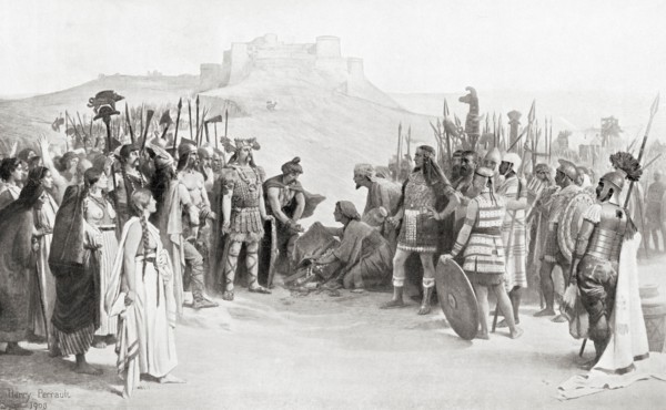 The meeting of Hannibal with the Ceutrones