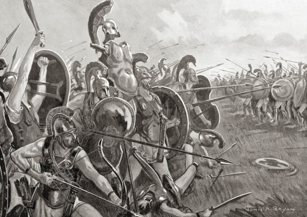 The Battle of Tanagra