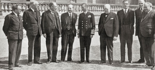 Members of the War Cabinet of the All Party Government during WWII