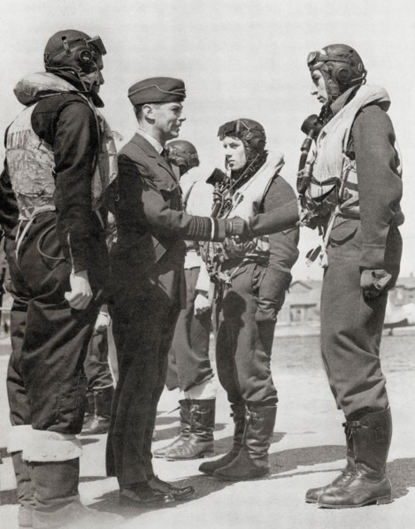 George VI touring the R
