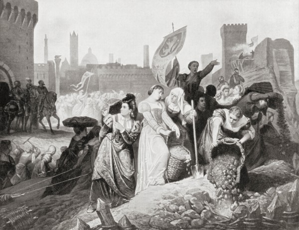 The women of Siena