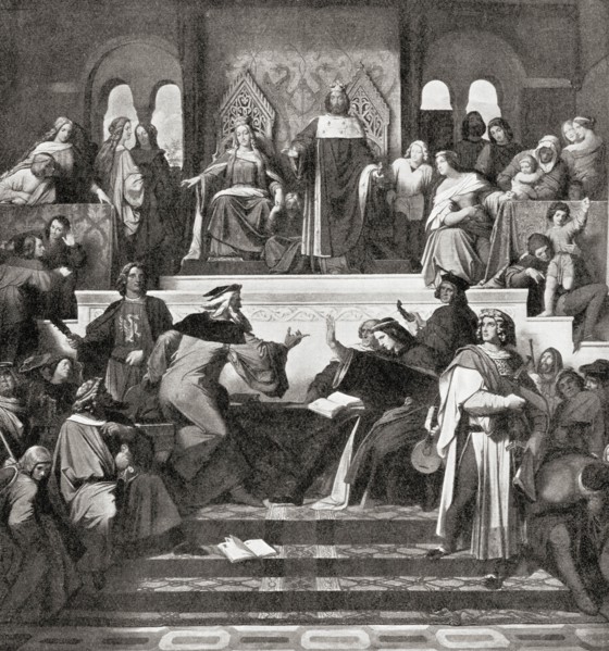 The Minstrels' Contest or Sängerkrieg