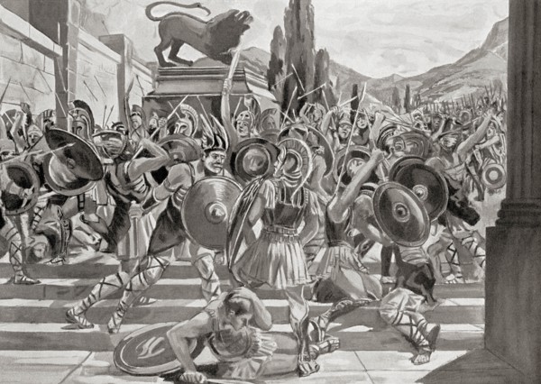 The Gauls under the leadership of Brennus aka Brennos