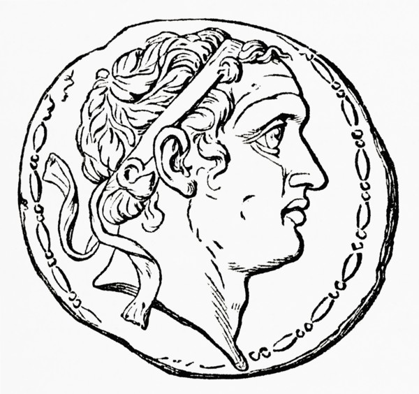 Coin depicting Seleucus IV Philopator