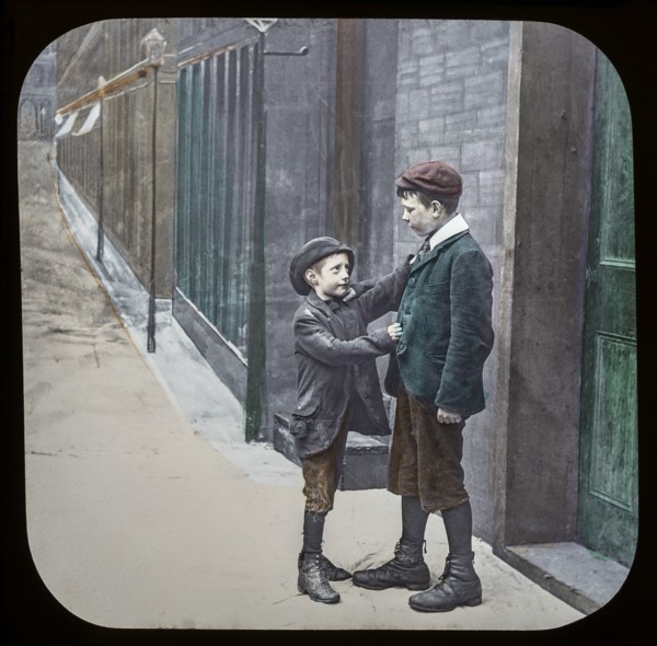 Magic lantern slide circa 1900