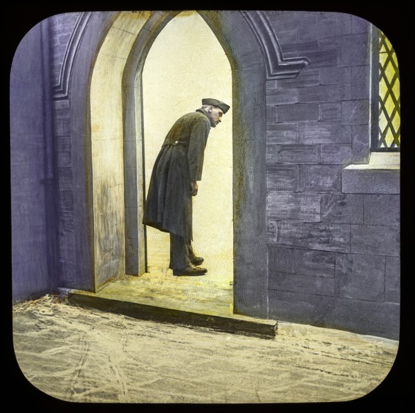 Magic lantern slide circa 1900