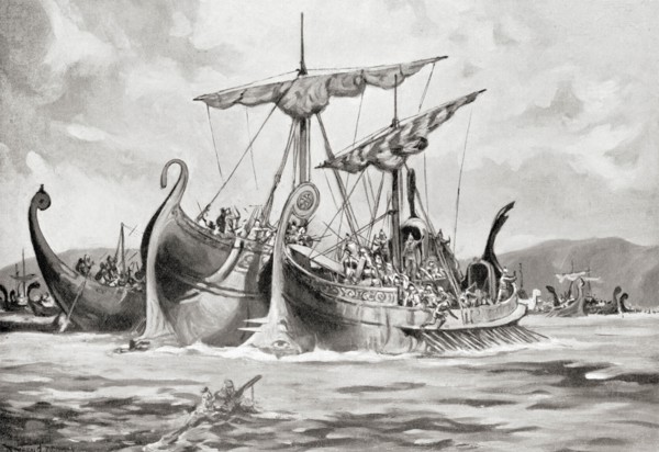 The Roman victory at The Battle of Mylae